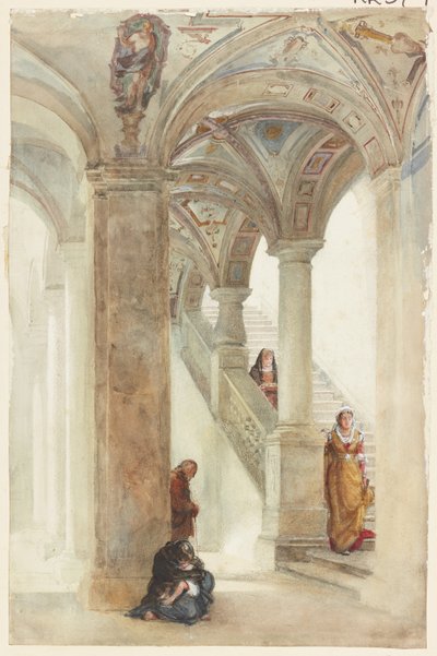 Die Treppe eines Palastes von William Wood Deane